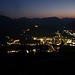 Tiefblick von der Dürrenberger Alpe auf Reutte.