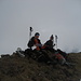 Andi und Päsci auf dem "Gipfel" des Hohsträss