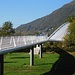 ponte pedonale sul Fiume Ticino