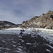 Panorama des zerfallenden Gletschers