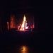 Ein weiterer besinnlicher Abend am Feuer in der Stille auf der Alp Ribia.