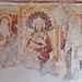 <b>Madonna del latte con i Santi Giovanni Battista ed Antonio Eremita.<br />Affresco rinascimentale datato 1524, proveniente dalla cappella abbandonata di La Presa.</b>
