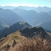 Blick über den Marlkopf hinweg ins Karwendel