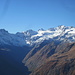 Tsaplana 2681 mt panorama zoom sul Gran Paradiso