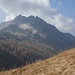 Blick beim Aufstieg zum Schleimsjoch zur Montscheinspitze
