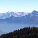<b>Pizzo Badile (3308 m), Pizzo Cengalo (3370 m), Monte Legnone (2609 m), Monte Disgrazia (3678 m).</b>