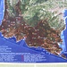 Mappa del promontorio di Portofino; come si vede c'è la presenza di moltissimi sentieri che danno l'oppotunità di fare escursioni di varie lunghezze e difficoltà.