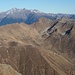 Am darauf folgenden Tag werde ich über den auf dem Foto sichtbaren Bergkamm (von links nach rechts) über den Mutenock zum Amjoch wandern.