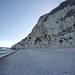 <b>Spiaggia di Capo Bianco: 280 m di sabbia e piccoli ciottoli bianchi.</b>