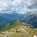 Der Blick über den Krahberg zeigt Verwall und Lechtaler Alpen von ihrer Schokoladenseite.