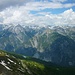Die Lechtaler Alpen mit der Parseierspitze, dem einzigen Dreitausender der Nördlichen Kalkalpen.