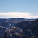 Schau über den langgezogenen Laubkogl in die Zillertaler Alpen