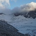 Blick zum aufgestiegenen Gletscherbreich