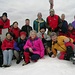 Foto di gruppo dalla cima del Monte Pravello