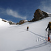 Pentes sommitales vers 2800m