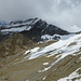 Letzter Blick von Hohsaas zurück zum Lagginhorn mit S-Grat, W-Rippe und WSW-Grat