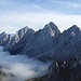 Die Tannheimer Dolomiten in ihrer vollen Pracht