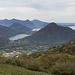 I laghi visti dall'Alpe Solitudine
