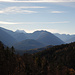 Blick Richtung Karwendel und Zugspitze