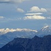 Blick zu den österreichischen Alpen