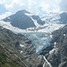 die Gletscherzunge des Triftgletschers