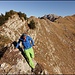 Fantastisches alpines Bergwandergelände