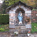 La Madonnina all'ingresso del borgo di Brinzio 505 mt.