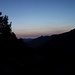 Über den Dolomiten geht die Sonne auf