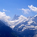 In der Mitte das Finsteraarhorn ( 4274m), höchster Gipfel der Berner Alpen