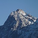 Gipfel der Zugspitze (mit hässlichen Verbauungen) im Zoom