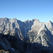 nochmal Brantlspitze - Hochkanzel - Roßlochspitze - Grubenkarspitze und rechts die Plattenspitze