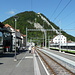 auf dem Bahnhof von Fleurier