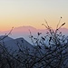 Il Monte Rosa al tramonto.