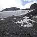 Gipfelaufbau der Cima Viola mit Gletscher.
