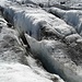 Auf dem Morteratsch-Gletscher: faszinierende Eisskulpturen.