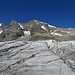 Auf dem Morteratsch-Gletscher: Hier sieht's endlich nach Glescher aus...
