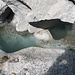 Auf dem Pers-Gletscher: Auch hier viele Eisseelein...