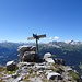 "Gipfelkreuz" Geisshorn - mit Blick zur Weissfluh