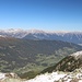 Blick nach Norden zu den Lechtaler Alpen