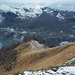 Bella e ripida dorsale che porta all' Alpe di Blessagno.