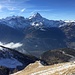 Tour Sallière und Dents du Midi (von La Tourche)