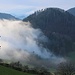 Nebel breitete sich von Langenbruck her in Richtung Schönthal aus; er umfloss regelrecht die zuvor besuchte Chräiegg (926m). Auch im Westen machten sich dabei immer mehr breit und kündigten eine erneute Schlechtwetterphase an.