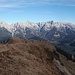 Im Norden sieht man die Berchtesgadener Alpen.