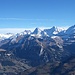 Les stars ed l'Oberland au garde à vous : Wetterhorn - Schreckhorn - Eiger - Mönch - Jungfrau