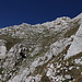 Im Abstieg vom Pizzo Cefalone - Rückblick in der Südflanke.