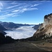 Der Schwyzer Talkessel im Nebel