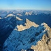 Blick über den Jubiläumsgrat bis zur Alpspitze.
