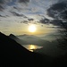 Tramonto sul Lago di Lugano