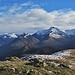 La Valle di Caneggio e la Valle Morobbia con le loro cime.