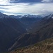 Valle Anzasca, der Monte Rosa ist leider versteckt